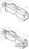 Подгруппа 3703. Батареи аккумуляторные. Установка аккумуляторных батарей. (Кроме трактора 