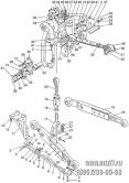 Подгруппа 4605. Механизм задней навески (вариант для трактора 