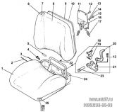 Подгруппа 6804. Сиденье оператора