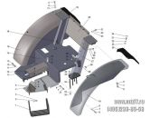 Подгруппа 6702. Установка панелей (для тракторов "Беларус-310Р/320Р")