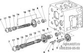 Подгруппа 1701. Вал первой передачи и заднего хода