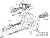Подгруппа 2403. Дифференциал. Стакан подшипников