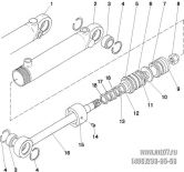 Подгруппа 3405. Гидроцилиндр 50х25-200